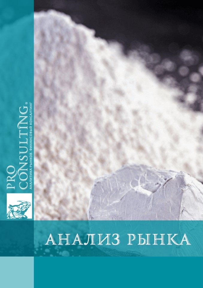 Анализ рынка каолина в Украине. 2021-3 мес. 2024 гг.